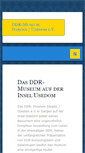 Mobile Screenshot of museumdargen.de